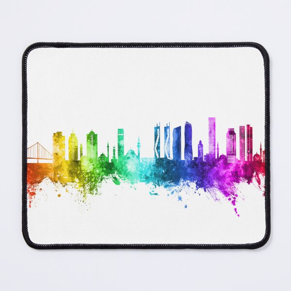 Item preview, Izmir Turkey Skyline designed and sold by ArtPrints.