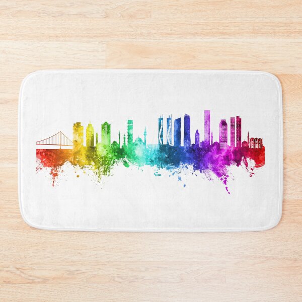 Item preview, Izmir Turkey Skyline designed and sold by ArtPrints.