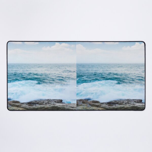 Item preview,    Cute colourful blue sea or ocean or blue water and rocks design designed and sold by BEAUTY ⭐⭐⭐⭐⭐.