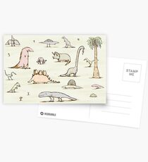 Postales Dinosaurios