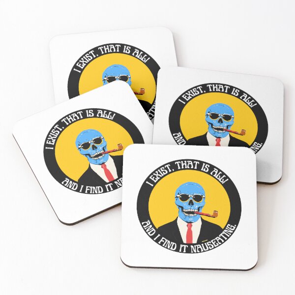 Artikelvorschau, I Exist, That Is All! Pop Art Skull entworfen und verkauft von PVSKI.