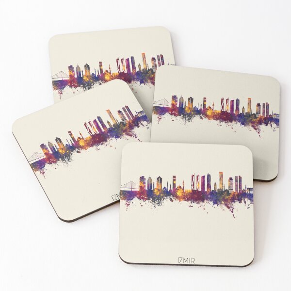 Item preview, Izmir Turkey Skyline designed and sold by ArtPrints.