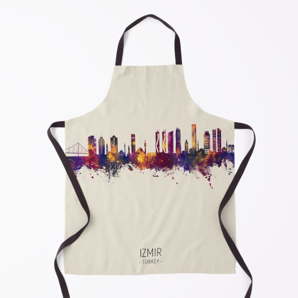 Item preview, Izmir Turkey Skyline designed and sold by ArtPrints.