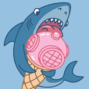 Artwork thumbnail, SHARK AND ICE CREAM by Alexander Medvedev