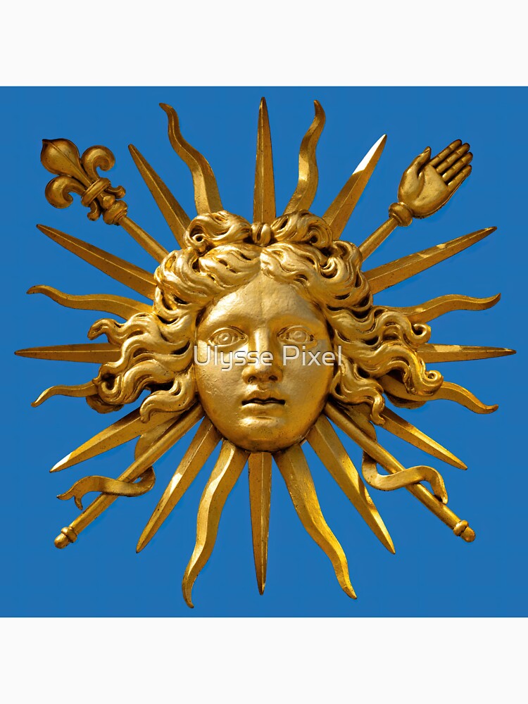 Symbol of Louis XIV the Sun King - Blue Background Essential T