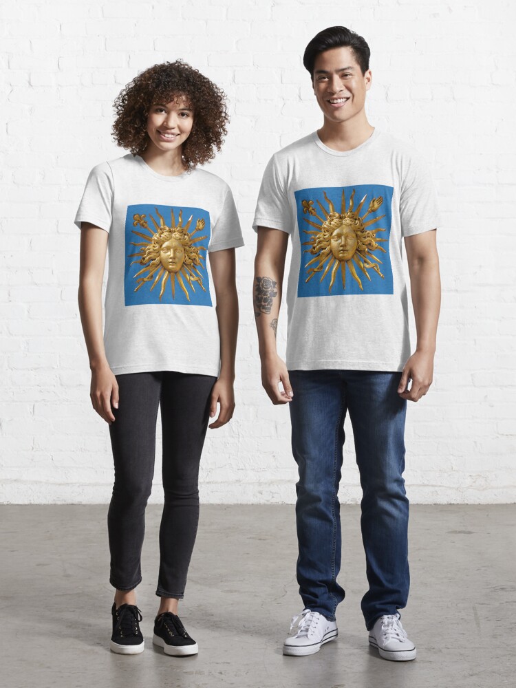 Symbol of Louis XIV the Sun King - Blue Background Essential T