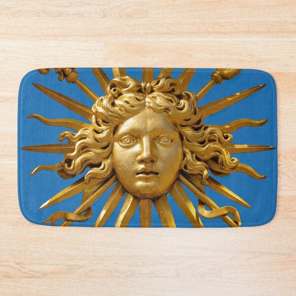 Item preview, Symbol of Louis XIV the Sun King - Blue Background designed and sold by Ulysse Pixel.
