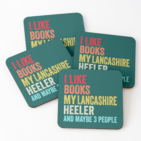 Item preview, I like Books My Lancashire heeler and maybe 3 people Shirt,Funny Lancashire heeler and Books Lovers  designed and sold by LadyMaggil.