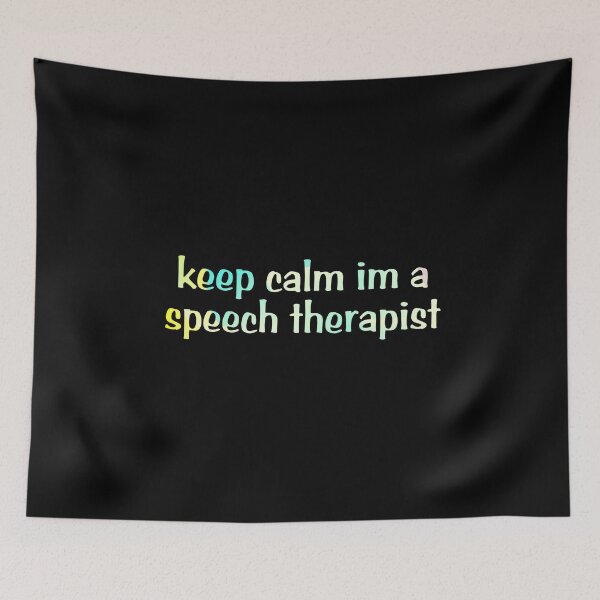 Item preview, keep calm im a speech therapist designed and sold by stalin-LB.