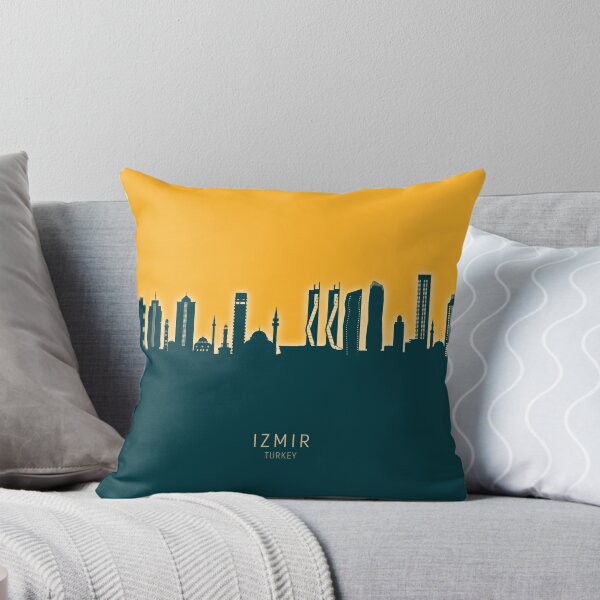 Item preview, Izmir Turkey Skyline designed and sold by ArtPrints.