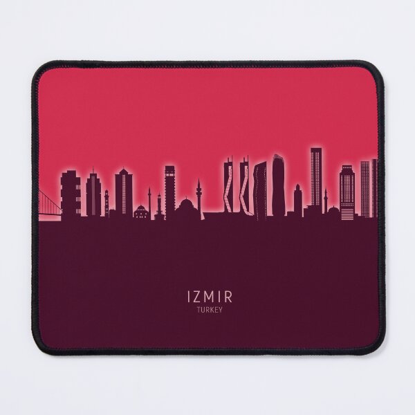 Item preview, Izmir Turkey Skyline designed and sold by ArtPrints.