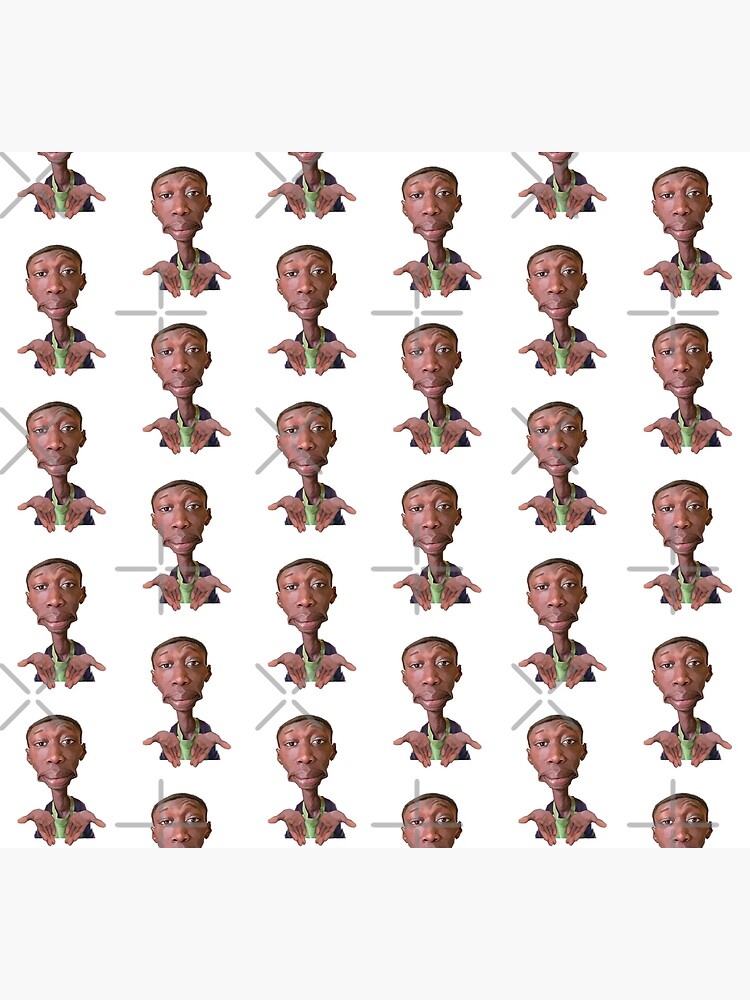 Khaby Lame Caricature Cutout by AlbertoAriasART