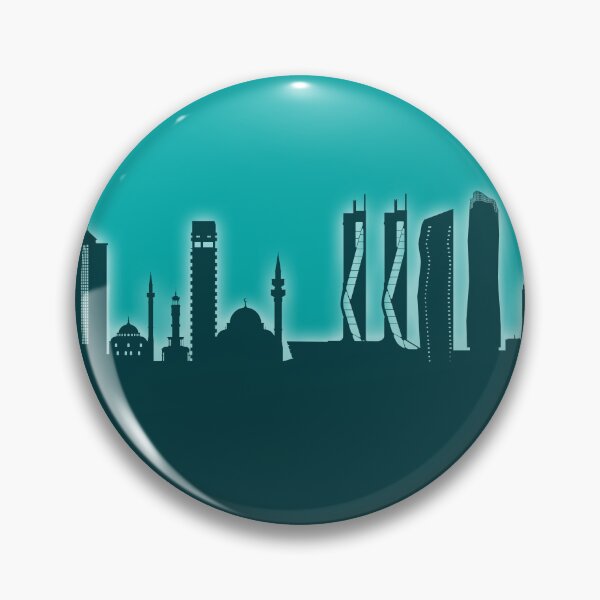 Item preview, Izmir Turkey Skyline designed and sold by ArtPrints.