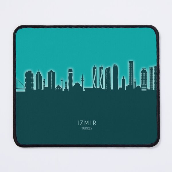 Item preview, Izmir Turkey Skyline designed and sold by ArtPrints.