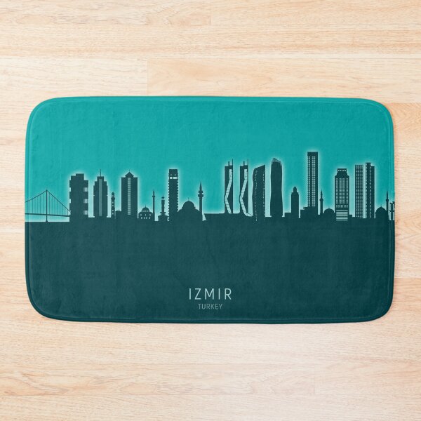 Item preview, Izmir Turkey Skyline designed and sold by ArtPrints.
