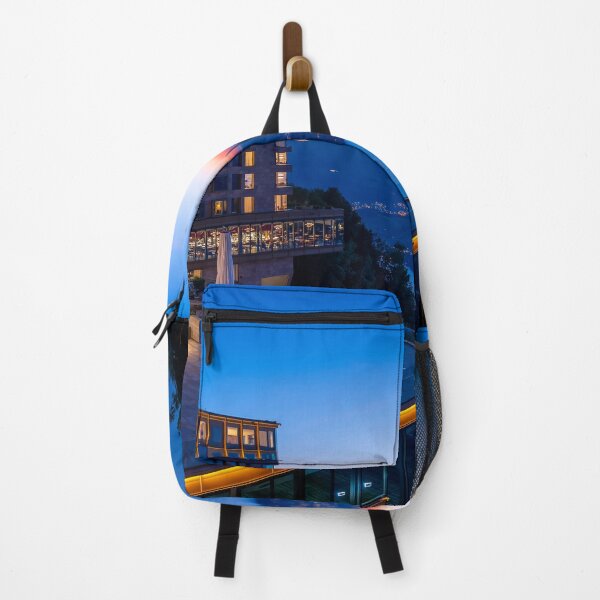 Item preview, Hotel Five Stars Bürgenstock over Lake Lucerne and Mountain in Dusk designed and sold by Mats Silvan.