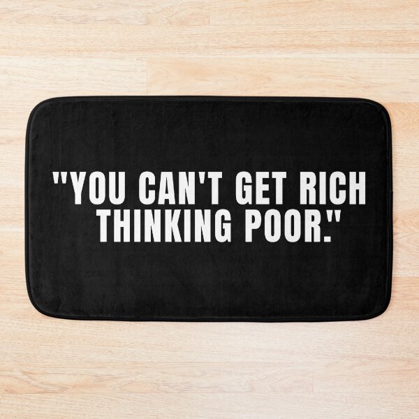 Item preview, You Can't Get Rich Thinking Poor designed and sold by KingsManKind.