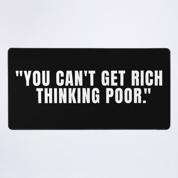Item preview, You Can't Get Rich Thinking Poor designed and sold by KingsManKind.
