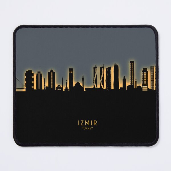 Item preview, Izmir Turkey Skyline designed and sold by ArtPrints.