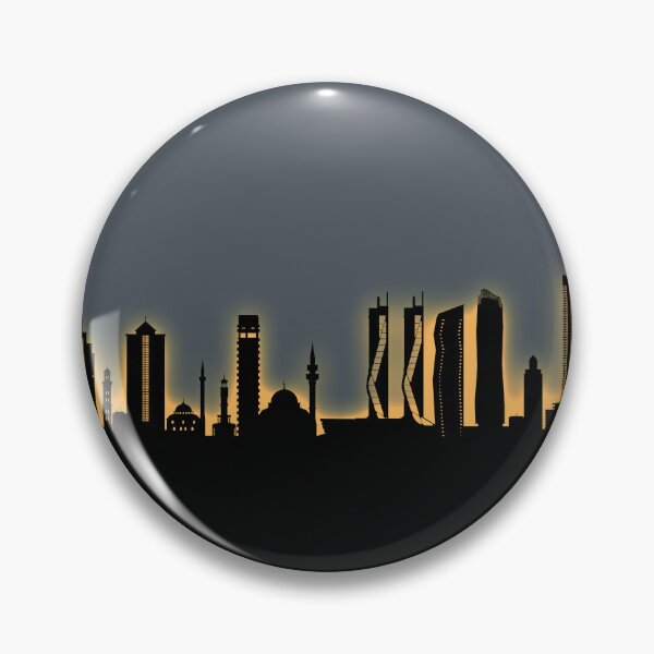 Item preview, Izmir Turkey Skyline designed and sold by ArtPrints.