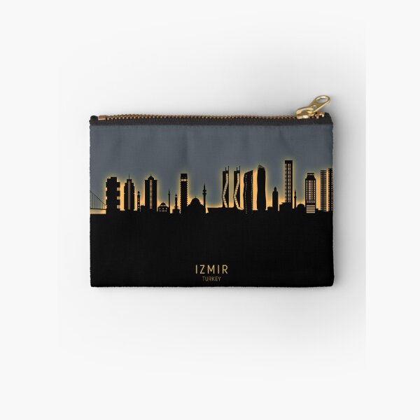 Artikelvorschau, Izmir Turkey Skyline entworfen und verkauft von ArtPrints.