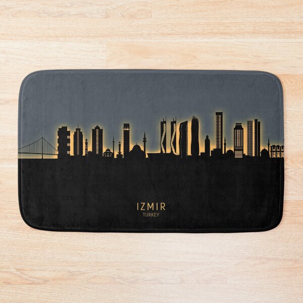 Item preview, Izmir Turkey Skyline designed and sold by ArtPrints.