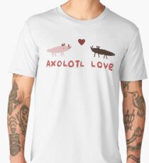 Axolotl Love Men's Premium T-Shirt