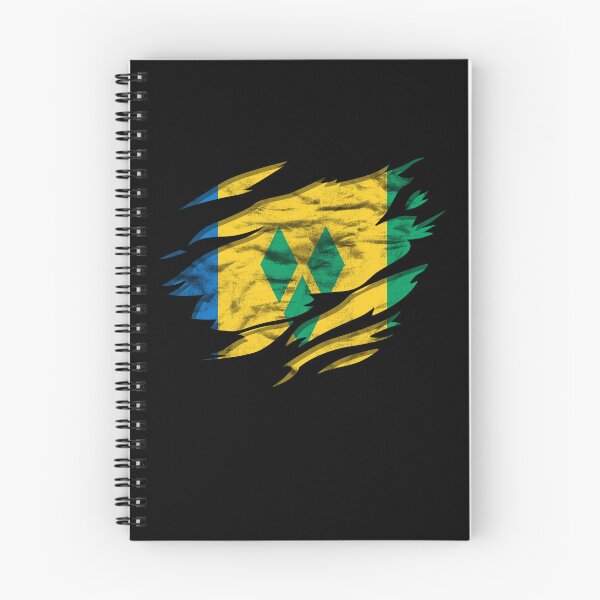 Item preview, Ripped Rip Open Saint Vincent _ the Grenadines Flag Palm designed and sold by rafaeltto.