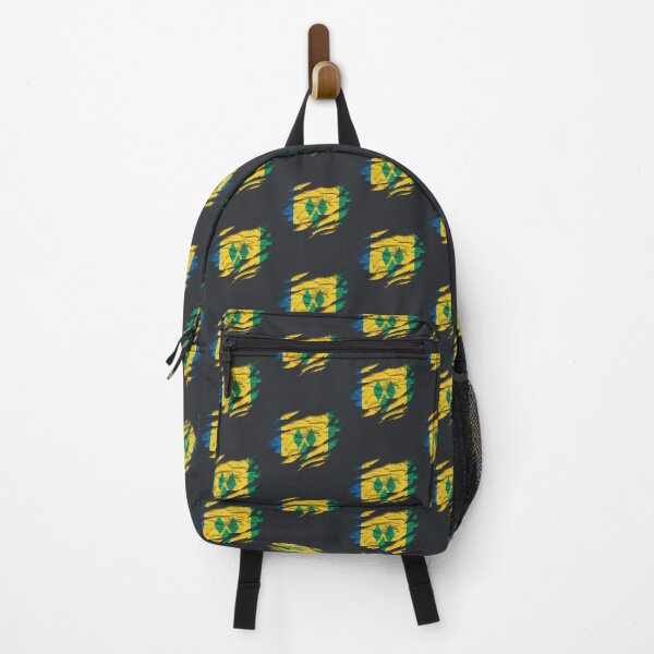 Item preview, Ripped Rip Open Saint Vincent _ the Grenadines Flag Palm designed and sold by rafaeltto.