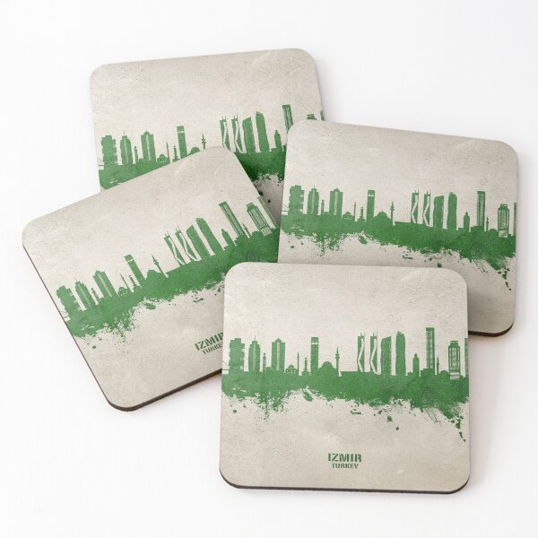 Item preview, Izmir Turkey Skyline designed and sold by ArtPrints.