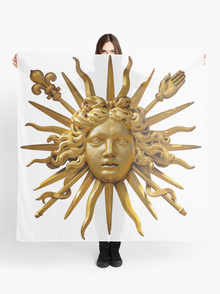 Symbol of Louis XIV the Sun King - Transparent Background Active