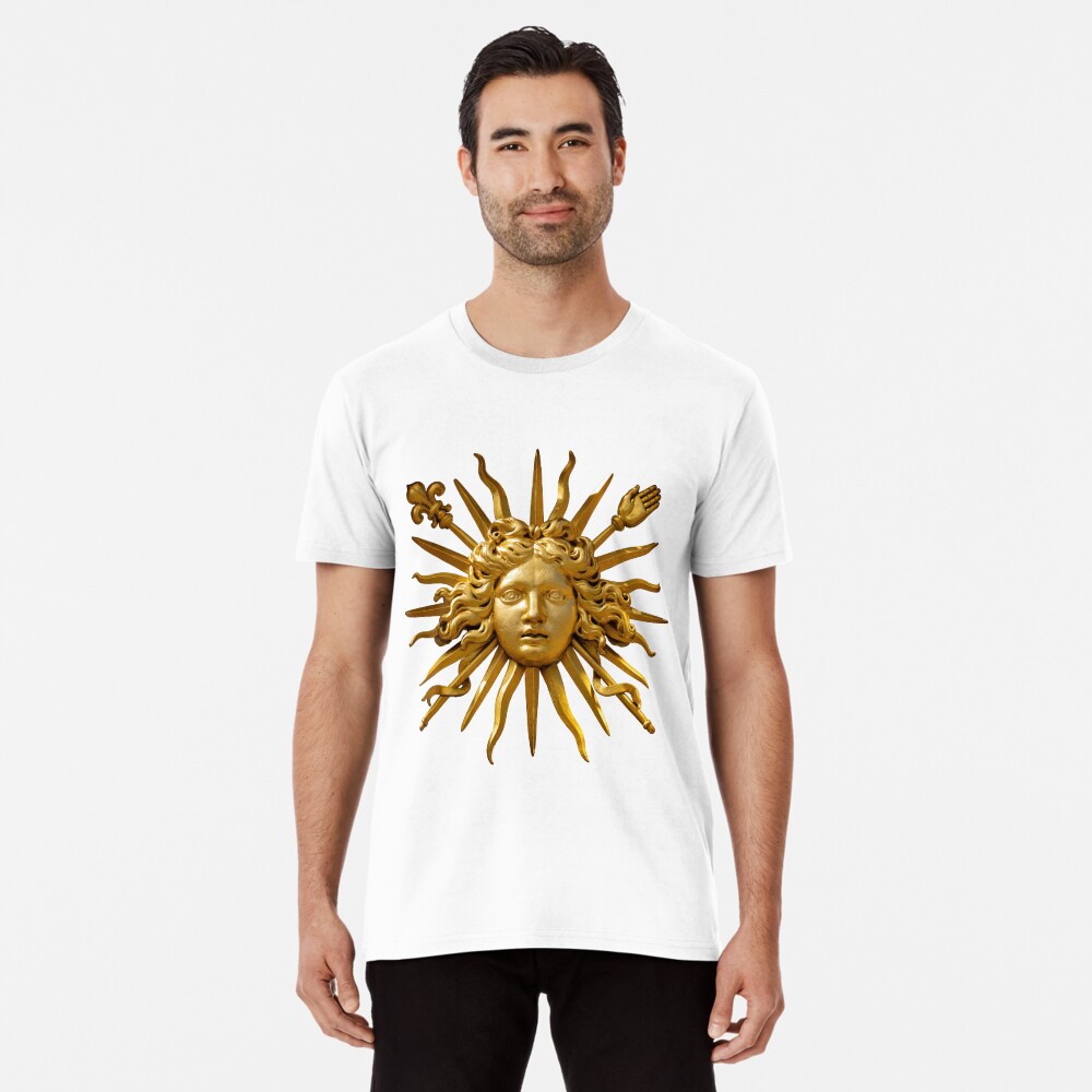 Symbol of Louis XIV the Sun King - Transparent Background | Active T-Shirt