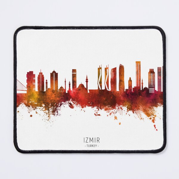 Item preview, Izmir Turkey Skyline designed and sold by ArtPrints.