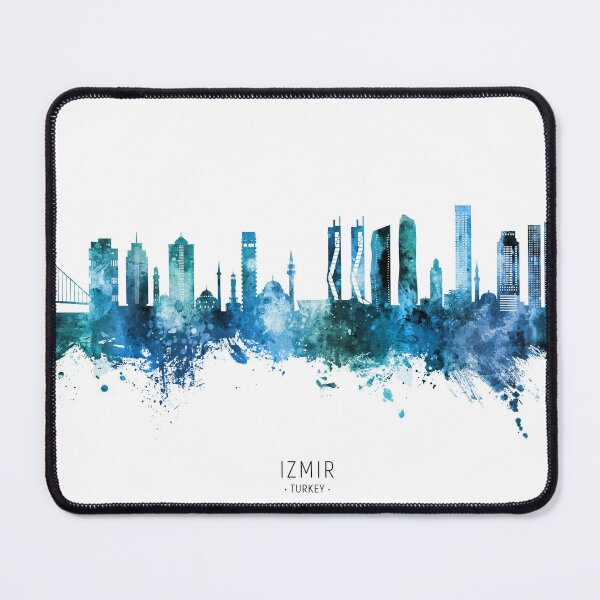 Item preview, Izmir Turkey Skyline designed and sold by ArtPrints.