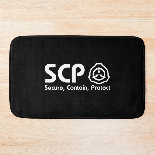Item preview, SCP Foundation Logo White Print  designed and sold by PaulineDaigle.