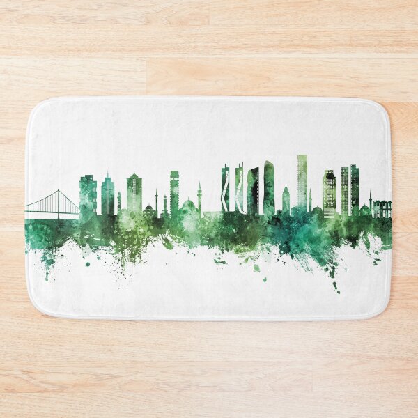 Item preview, Izmir Turkey Skyline designed and sold by ArtPrints.