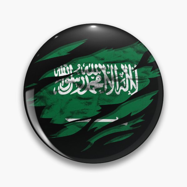 Aperçu de l'œuvre Ripped Rip Open Saudi Arabia Flag Palm créée et vendue par rafaeltto.