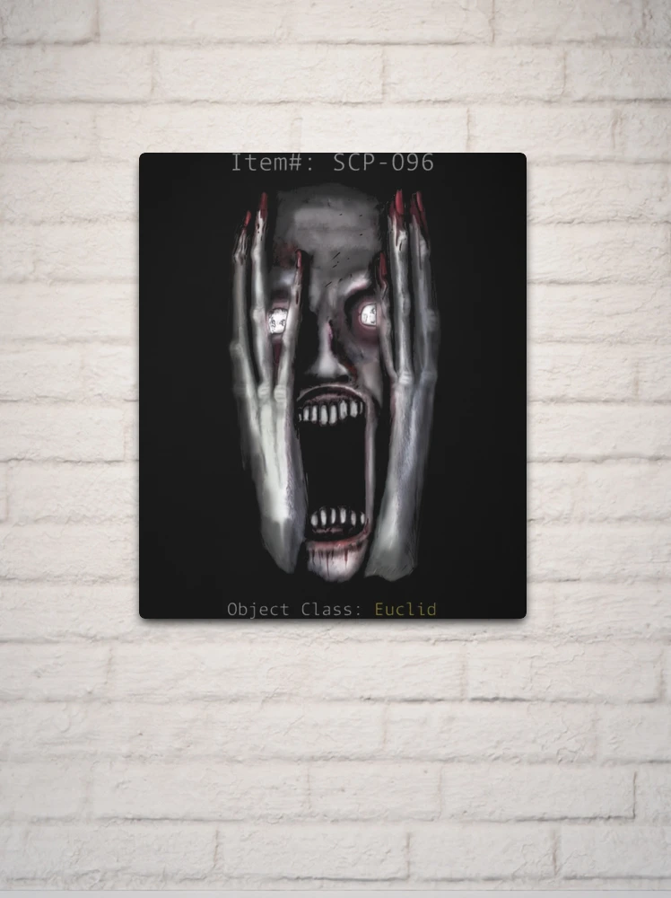 SCP-096 - Shy Guy Metal Print for Sale by musthaveitsfun