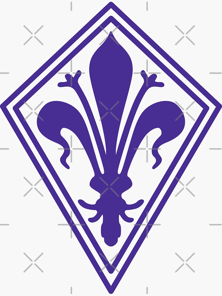 "La Viola Firenze Fiorentina" Sticker for Sale by MagicFoot Redbubble