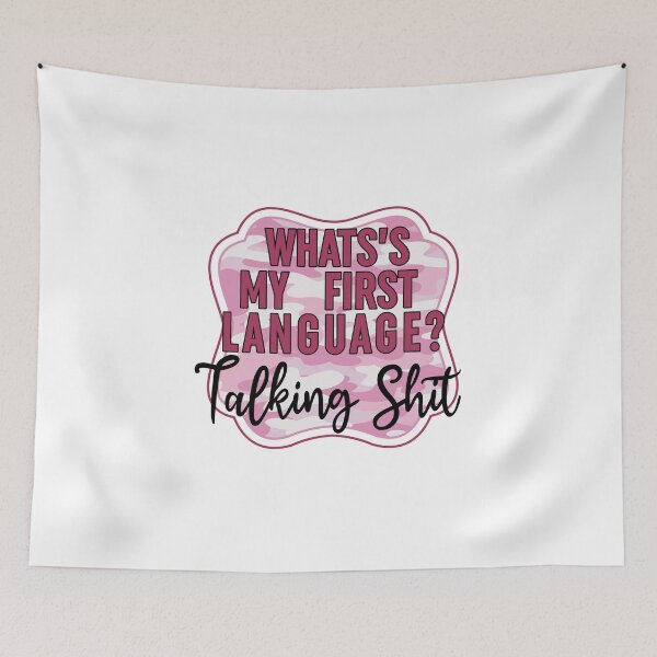 Item preview, My First Language designed and sold by Moeez Javed.
