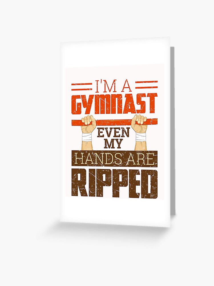 Eat, sleep, gymnastics, repeat - gymnastics, gymnasts Greeting