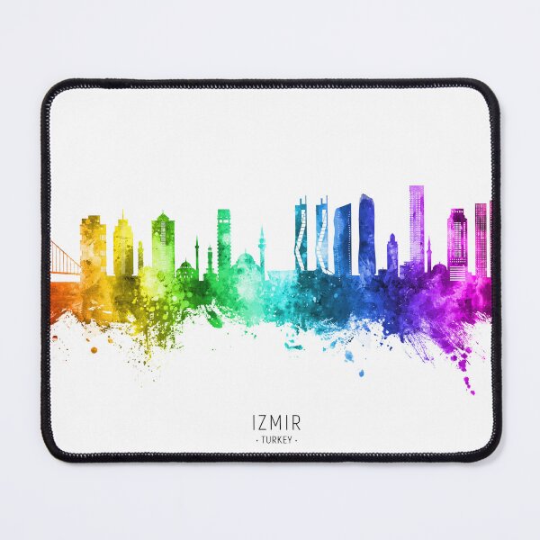 Item preview, Izmir Turkey Skyline designed and sold by ArtPrints.