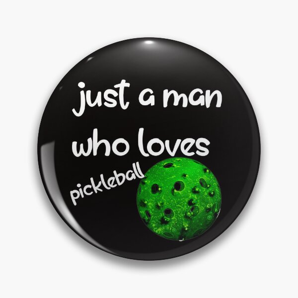 Item preview, just a man who loves pickleball designed and sold by YoussefProMax.