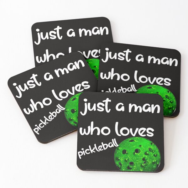 Item preview, just a man who loves pickleball designed and sold by YoussefProMax.