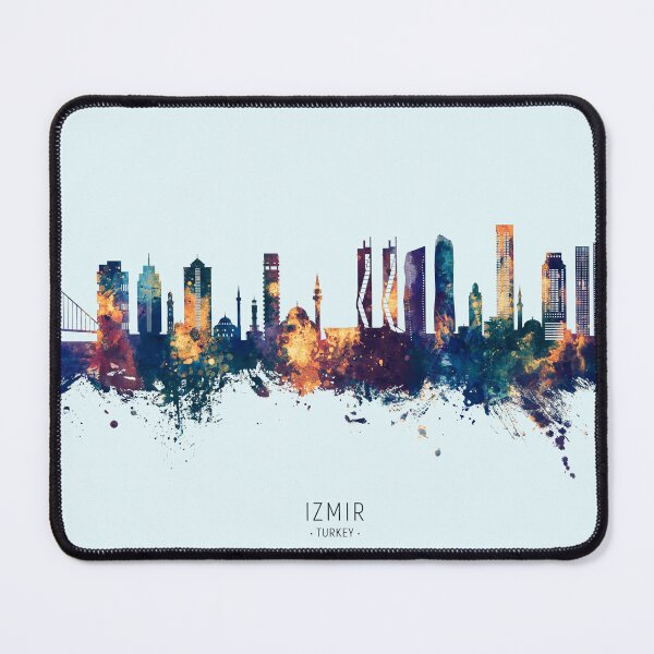 Item preview, Izmir Turkey Skyline designed and sold by ArtPrints.