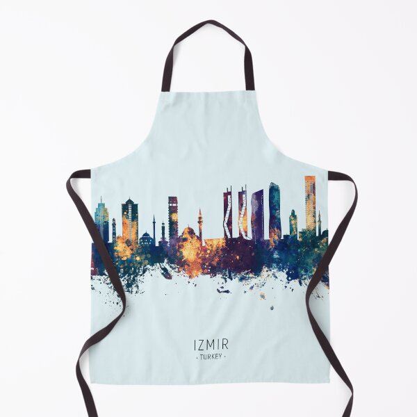 Item preview, Izmir Turkey Skyline designed and sold by ArtPrints.