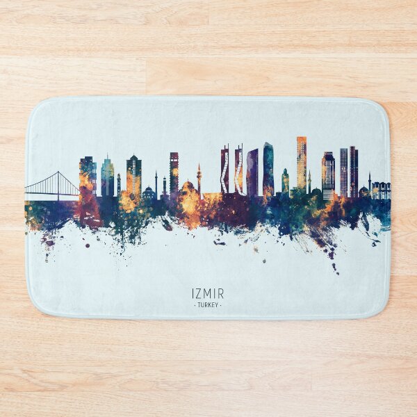 Item preview, Izmir Turkey Skyline designed and sold by ArtPrints.