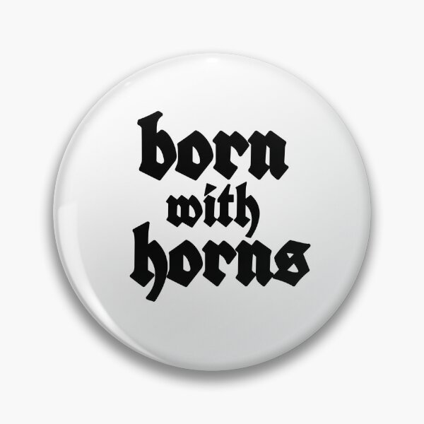 Item preview, Machine Gun Kelly sticker - born with horns designed and sold by alienspink.