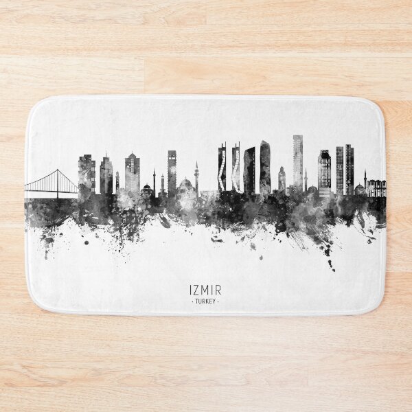 Item preview, Izmir Turkey Skyline designed and sold by ArtPrints.