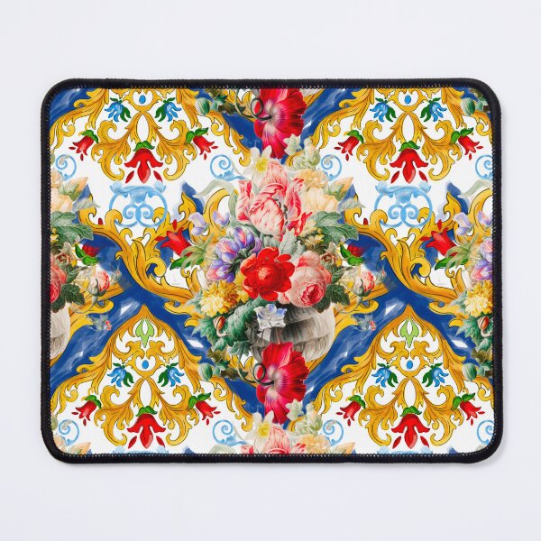 Item preview, Sicilian tiles,mediterranean,blue tiles ,lemons designed and sold by MariaMarinova.